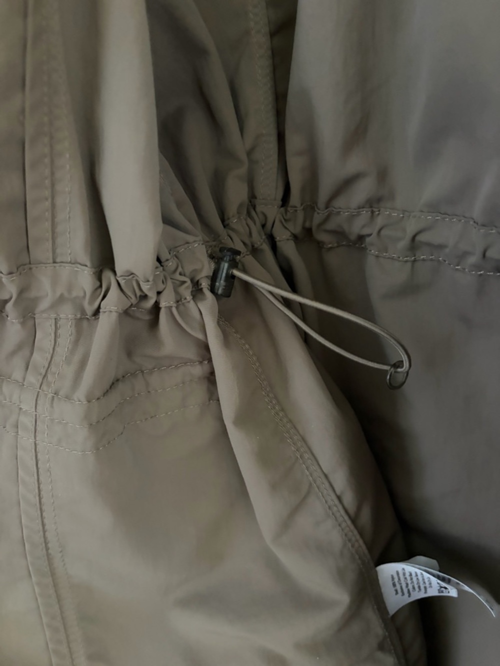 Eddie Bauer Travex khaki utility travel lightweight jacket pockets EXCELLENT - Picture 8 of 11